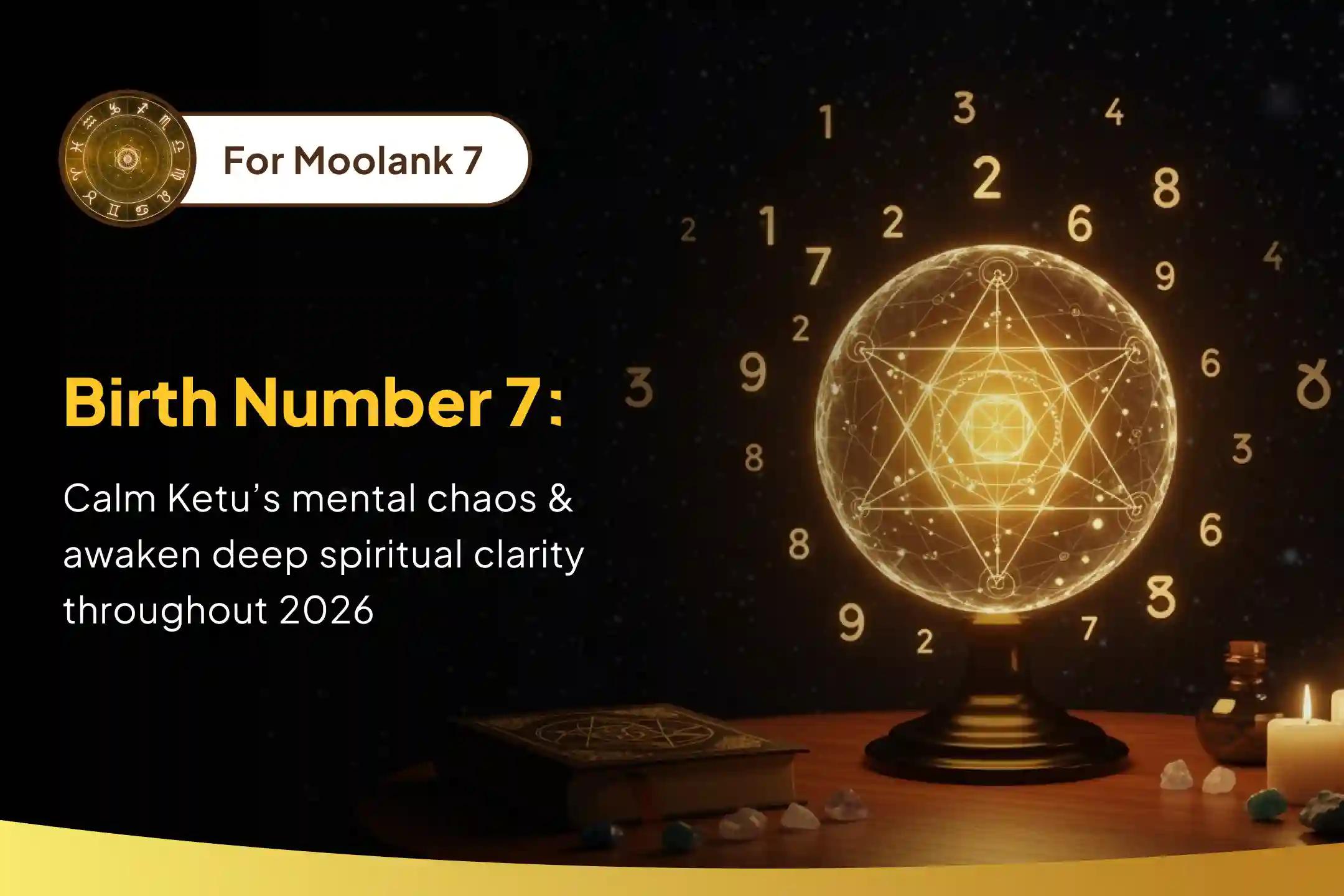  🔱With Lord Shiva’s divine protection, Mulank 7 gains clarity in 2026, avoiding mental heat and anchoring their mind in deep spiritual understanding