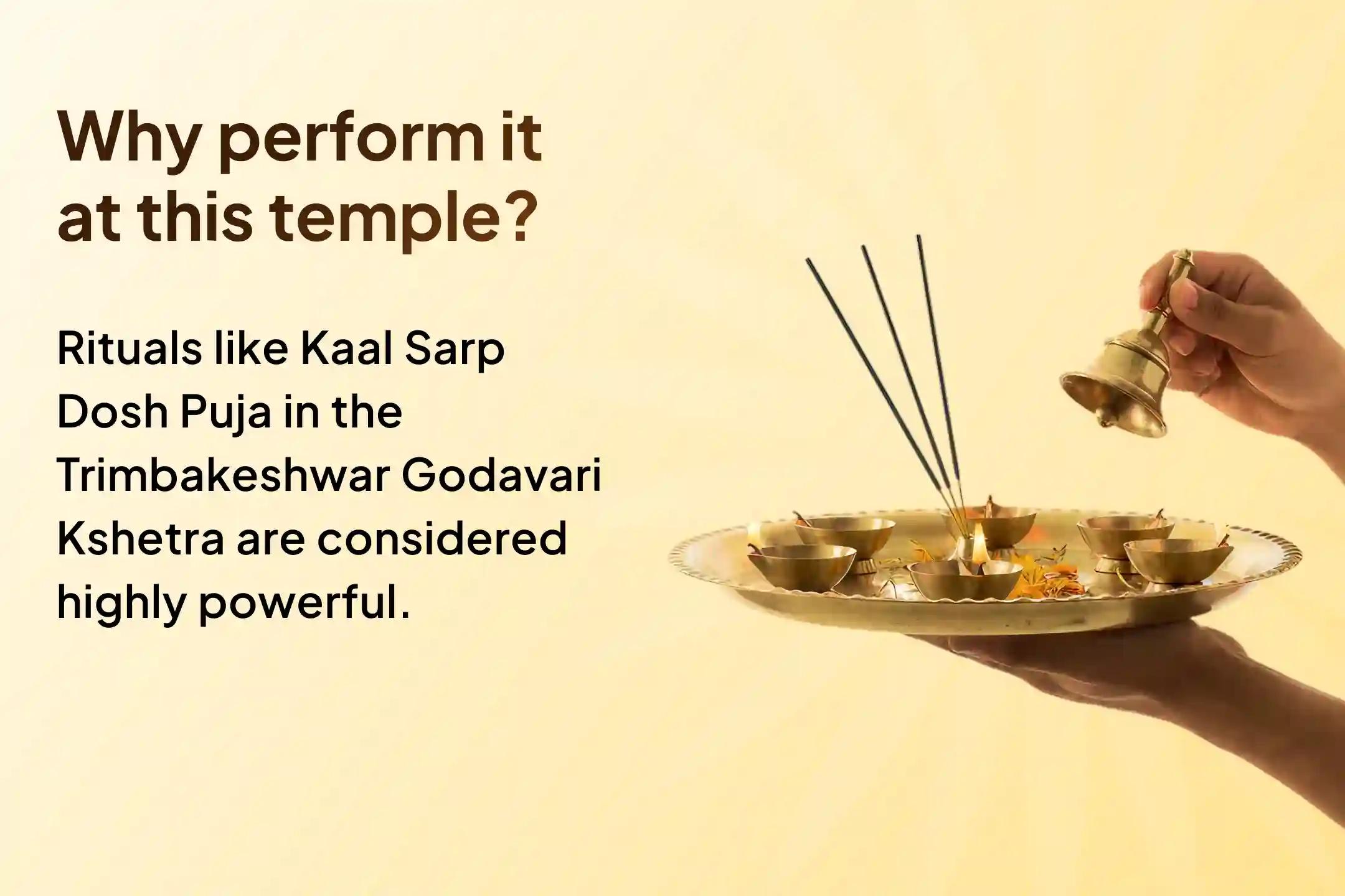 🔱 Found Kaal Sarp Dosha in your chart? This Trimbakeshwar Kshetra Kaal Sarp Dosh Shanti Puja is performed to pacify Rahu–Ketu and restore balance 🔱