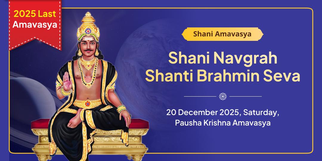 2025 Last Shani Amavasya Shani Navgrah Shanti Brahmin Seva