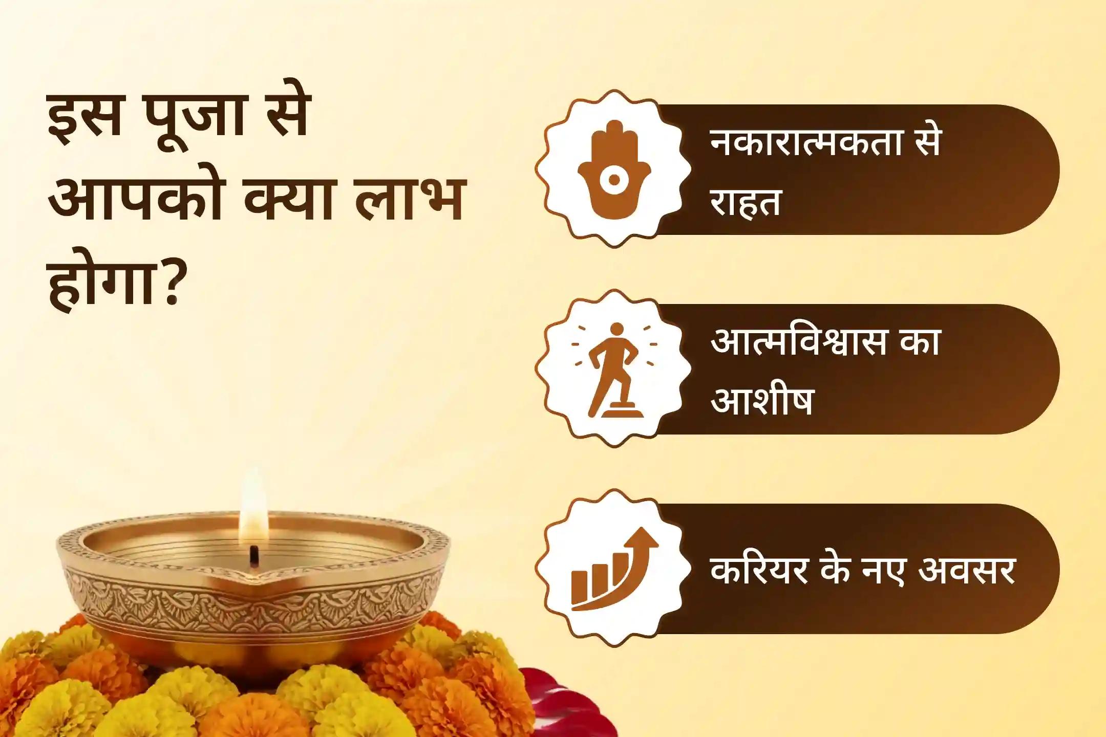 क्या मेहनत करने के बावजूद न करियर में पहचान मिल रही है, न मनचाही नौकरी और न ही सकारात्मकता के साथ आगे बढ़ने का रास्ता? इस विशेष पूजा में भाग लें…