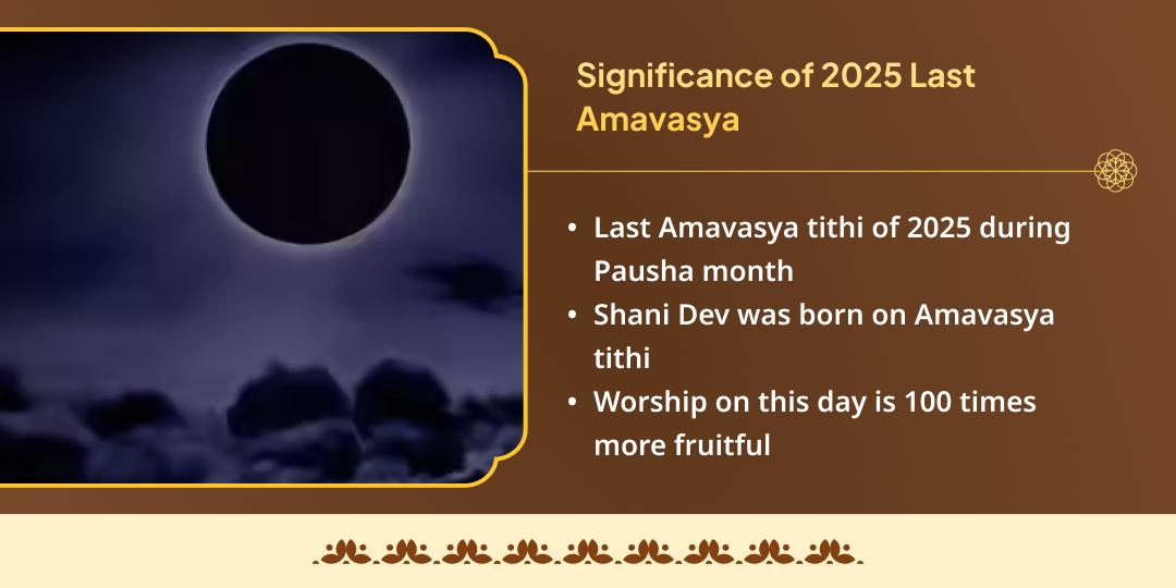 2025 Last Amavasya Shani Tel Abhishek and Pitru Tarpan Seva
