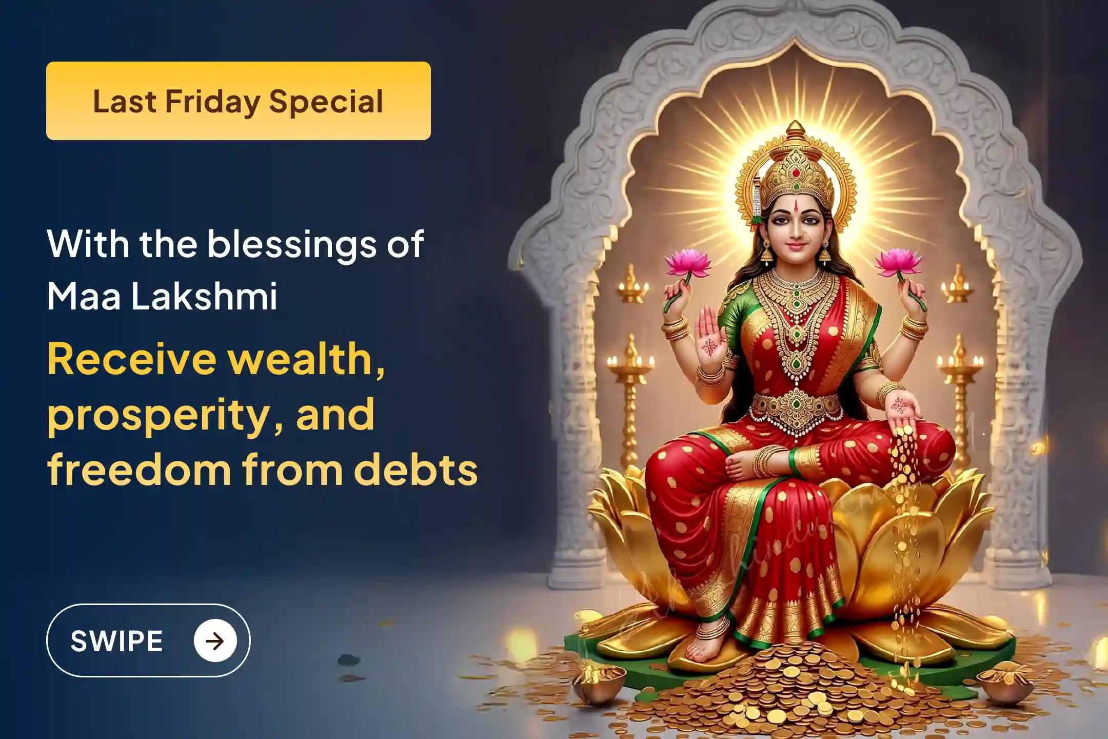 Is money running short and debts increasing? The sacred Friday and the worship of Mahalakshmi can pull you out of all these troubles. ✨