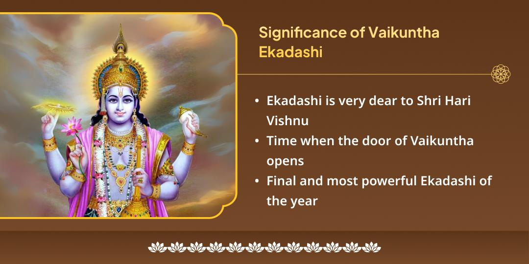 Vaikuntha Ekadashi Shri Hari Vishnu Sampoorna Aaradhana, Chadhava, Hawan, Abhishek, Path and Panda Seva