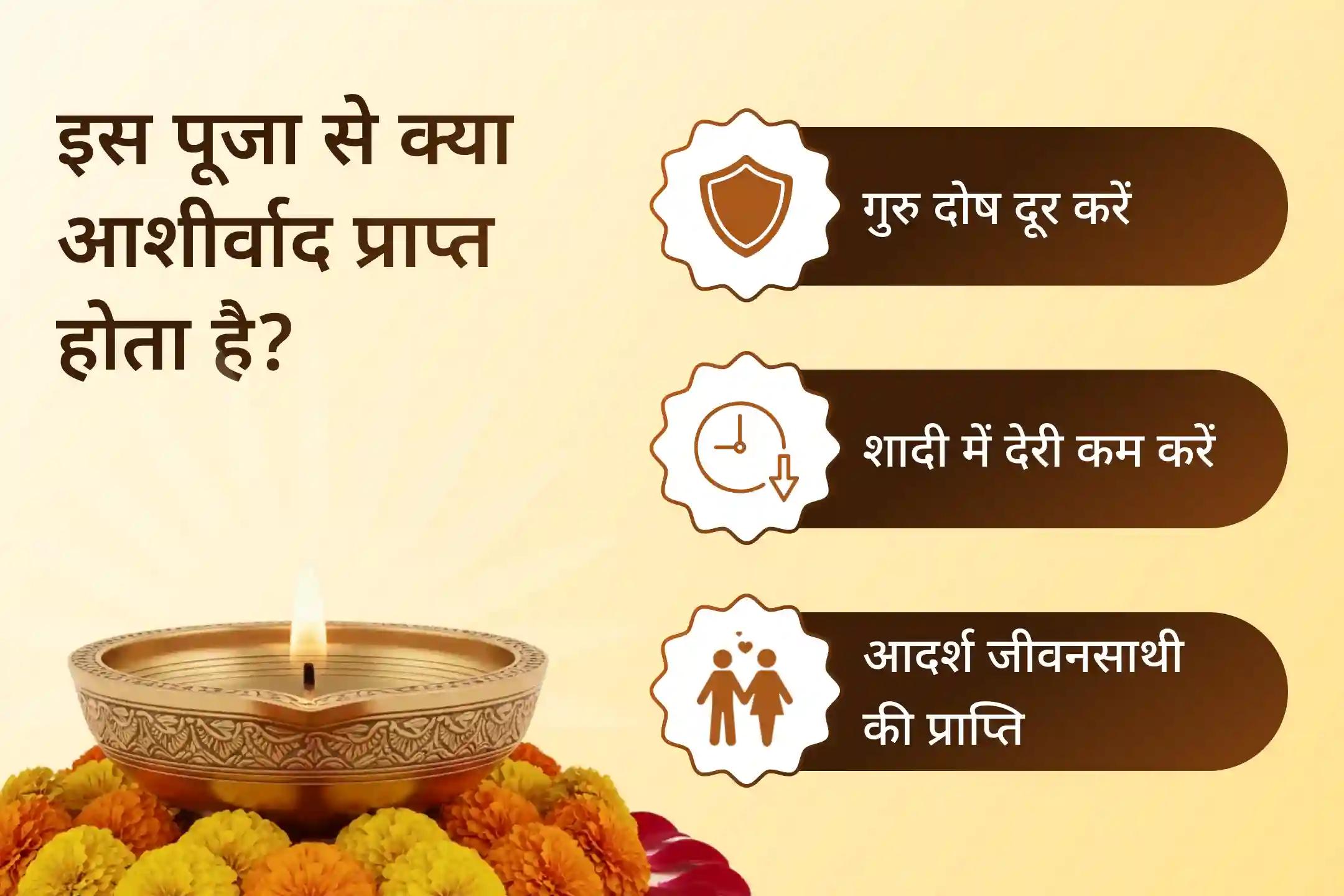 💫🙏 साल 2025 के आखिरी गुरुवार को विवाह आशीर्वाद पूजा में भाग लें और इसमें होने वाली देरी को दूर करने के लिए आध्यात्मिक उपाय अपनाएं, निजी रिश्तों में गुरु दोषों से राहत के द्वार खोलें💍🕉️