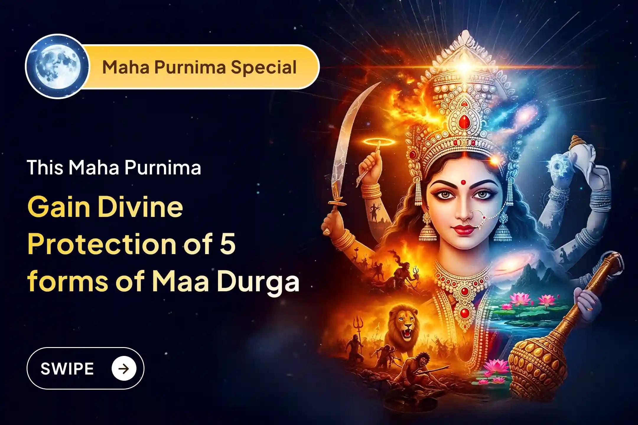 🕉️ This Maha Purnima experience protective strength as Maa Kali, Maa Tara, Maa Shodashi, Maa Bhuvaneshwari, and Maa Bagalamukhi guide you toward emotional peace and protection from inner struggles 🕉️