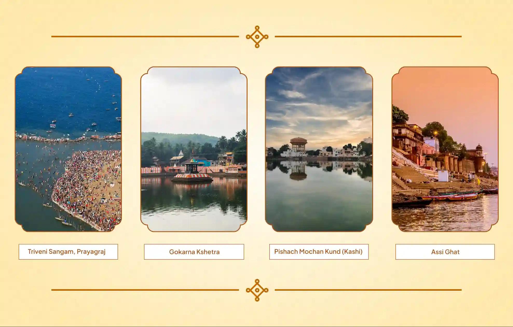 Pishach Mochan Kund, Assi Ghat, Gokarna Kshetra, Triveni Sangam,Kashi, Gokarna, Prayagraj