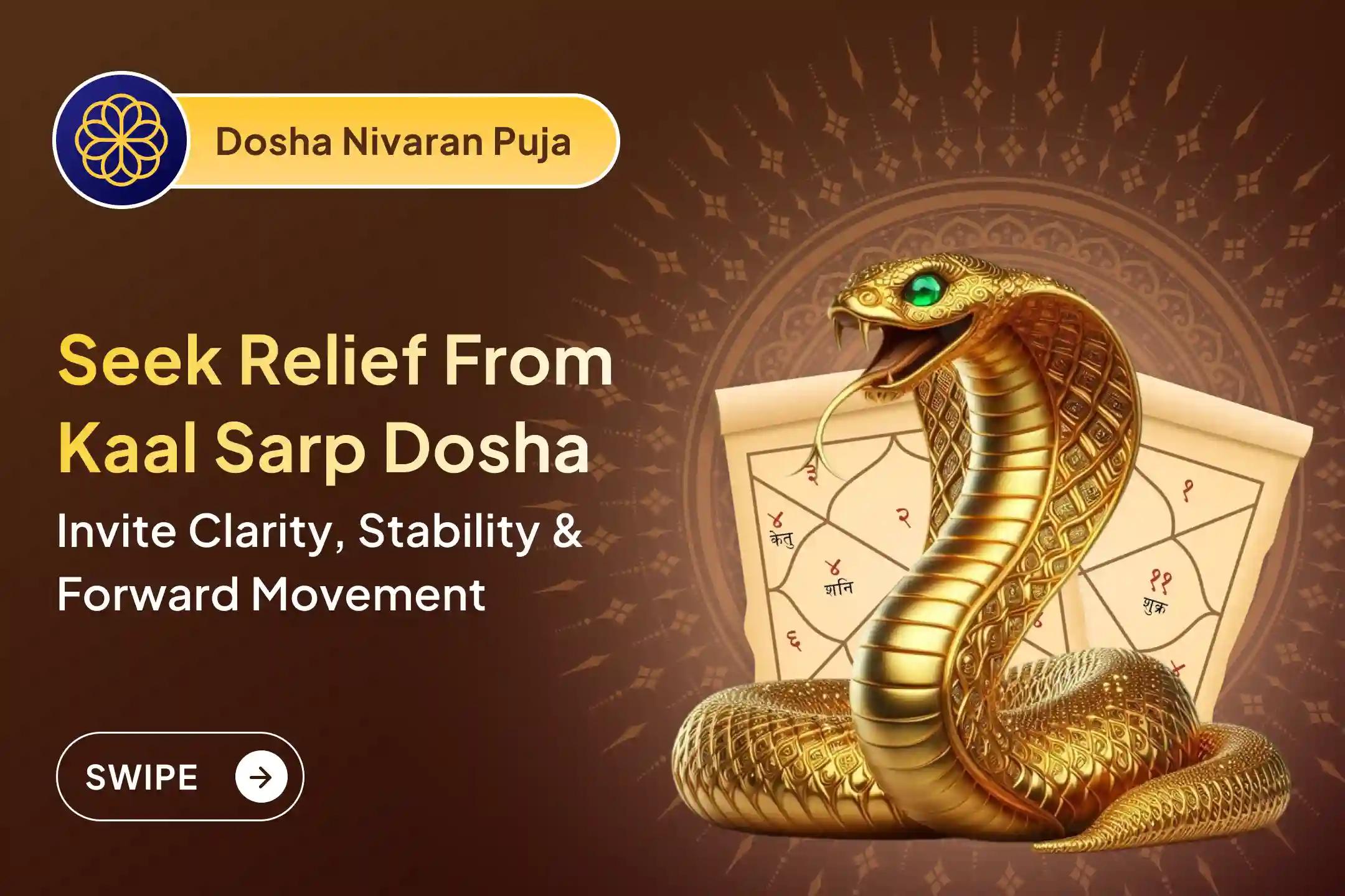🔱 Found Kaal Sarp Dosha in your chart? This Rahu Paithani Kaal Sarp Dosha Shanti Puja is performed to pacify Rahu–Ketu and restore balance 🔱