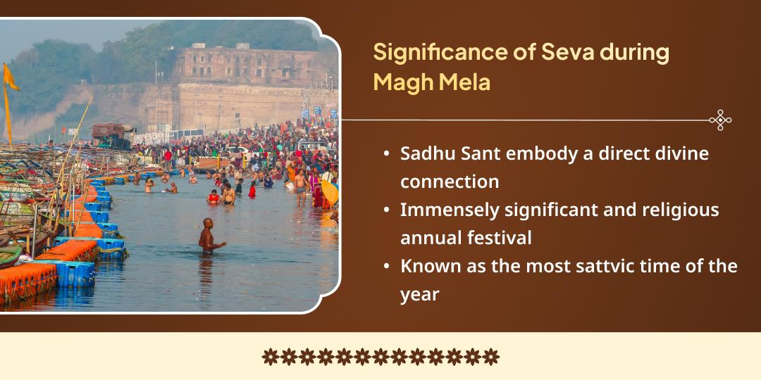 Magh Mela 6 Shahi Snan Tithi Sadhu Sant Seva Sankalp