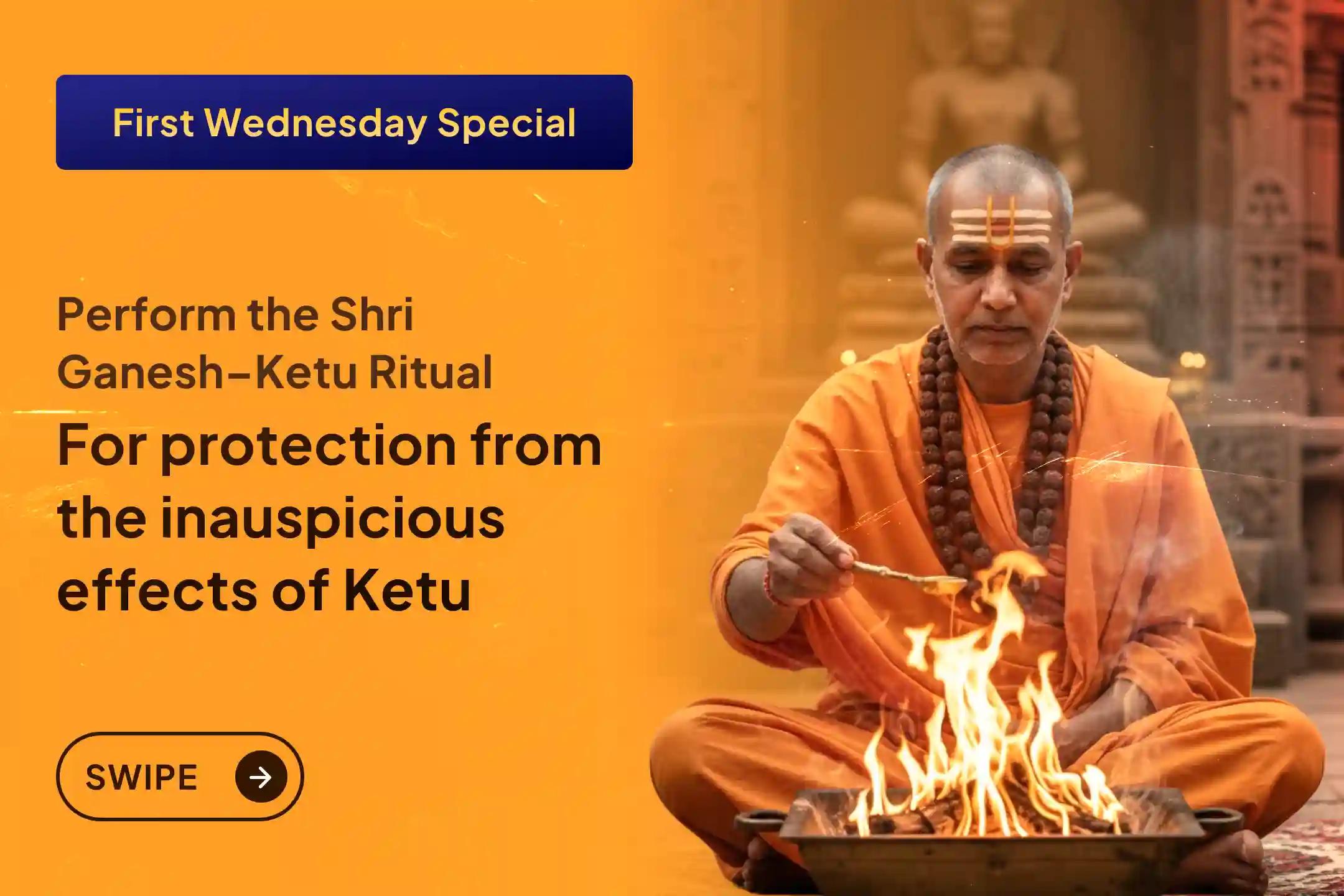  Surrounded by troubles and obstacles at every step? Participate in this special ritual on the first Wednesday of the year and receive the blessings of Lord Ganesha and Ketu Dev ✨🚩