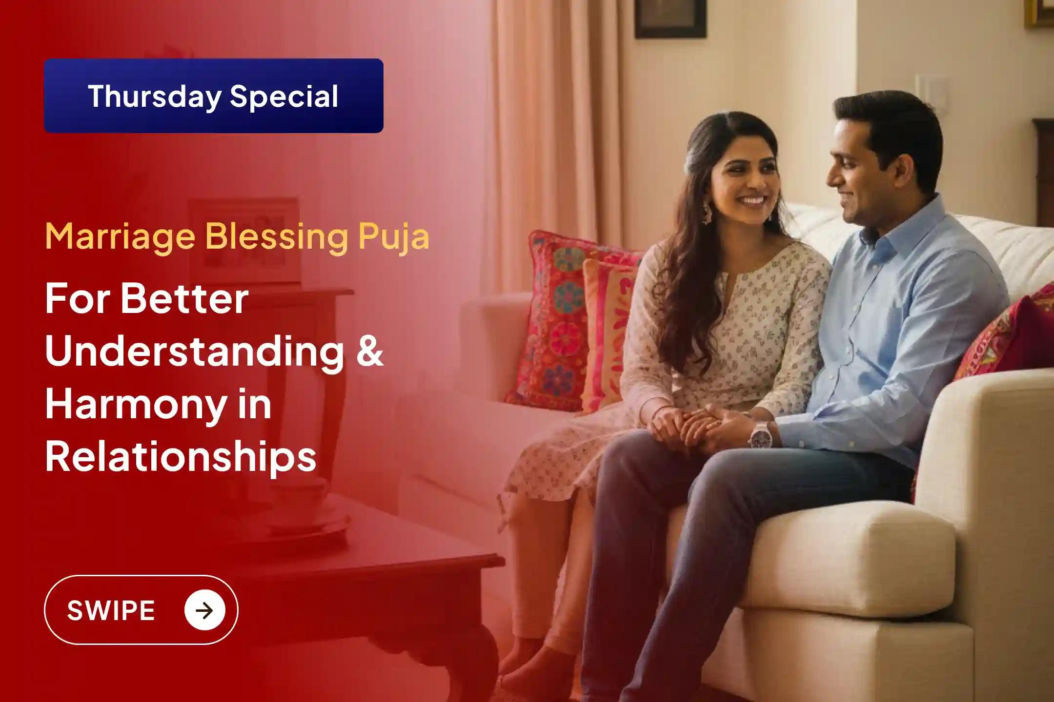 💫🙏 Join the Marriage Blessing Puja on Thursday and seek sacred remedies to gently reduce delays in marriage, while inviting the grace of Dev Guru Brihaspati to ease Guru-related imbalances and restore harmony 💍🕉️