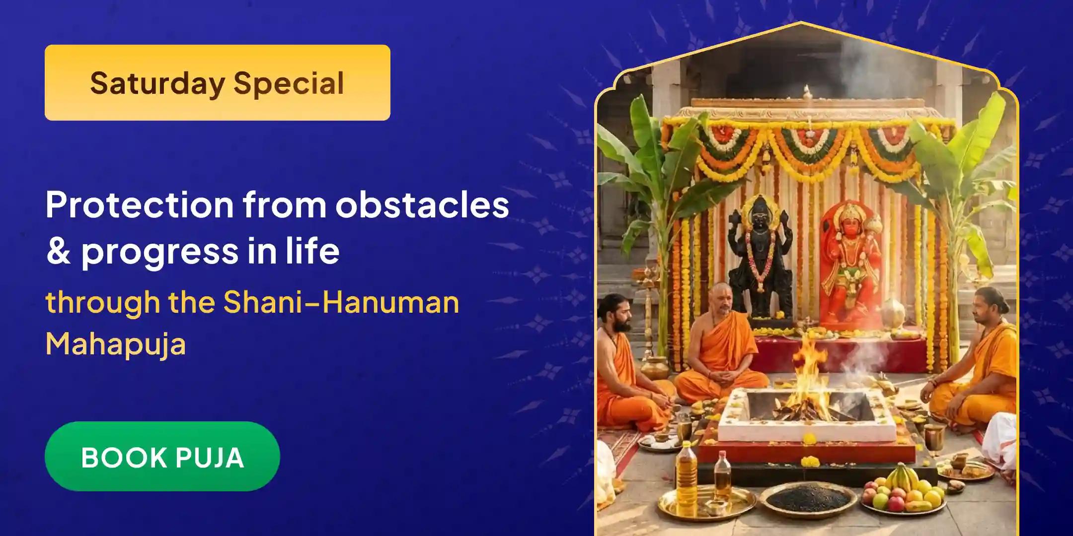 23,000 Shani Mool Mantra Jaap and 1008 Sankat Mochan Hanuman Ashtak Path