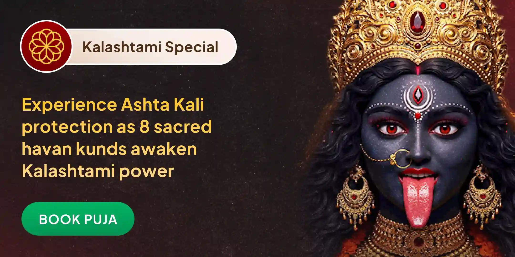 8 Brahmins 8 Havan Kund Ashta-Kali Mahayagya and 64 Kushmanda Ahuti