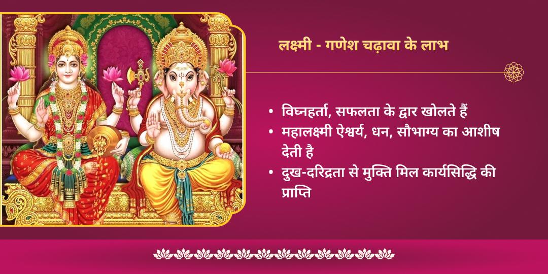 सकट चौथ एवं लंबोदर संकष्टी चतुर्थी महालक्ष्मी - गणेश चढ़ावा 