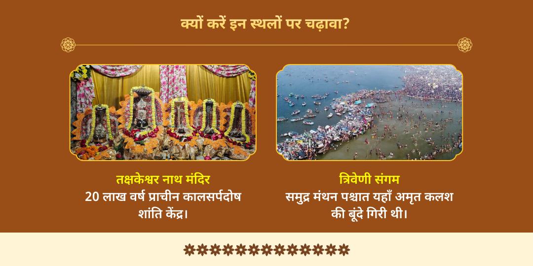 माघ मेला अश्लेषा नक्षत्र महायोग तक्षकेश्वर एवं त्रिवेणी संगम चढ़ावा 