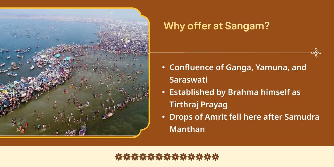 Magh Mela Ashlesha Nakshatra Mahayog Takshakeshwar & Triveni Sangam Kalsarp, Pitru Shanti Chadhava