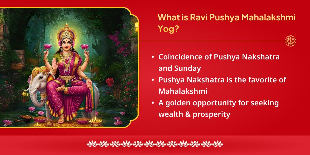 Ravi Pushya Yog Special “Sri Yantra" Mahalakshmi Abhishekam