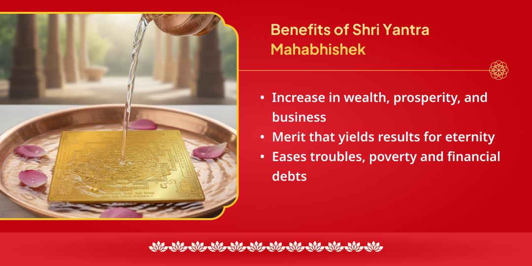 Ravi Pushya Yog Special “Sri Yantra" Mahalakshmi Abhishekam