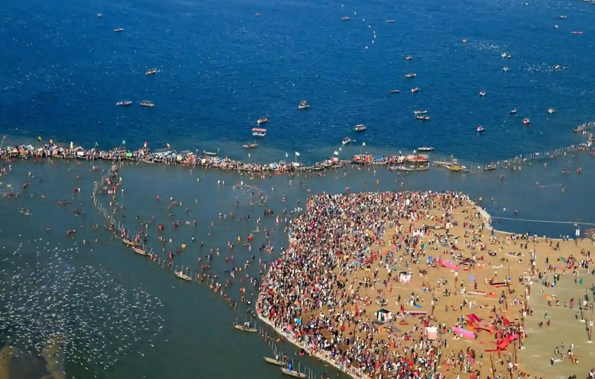 Triveni Sangam, Prayagraj, Uttar Pradesh