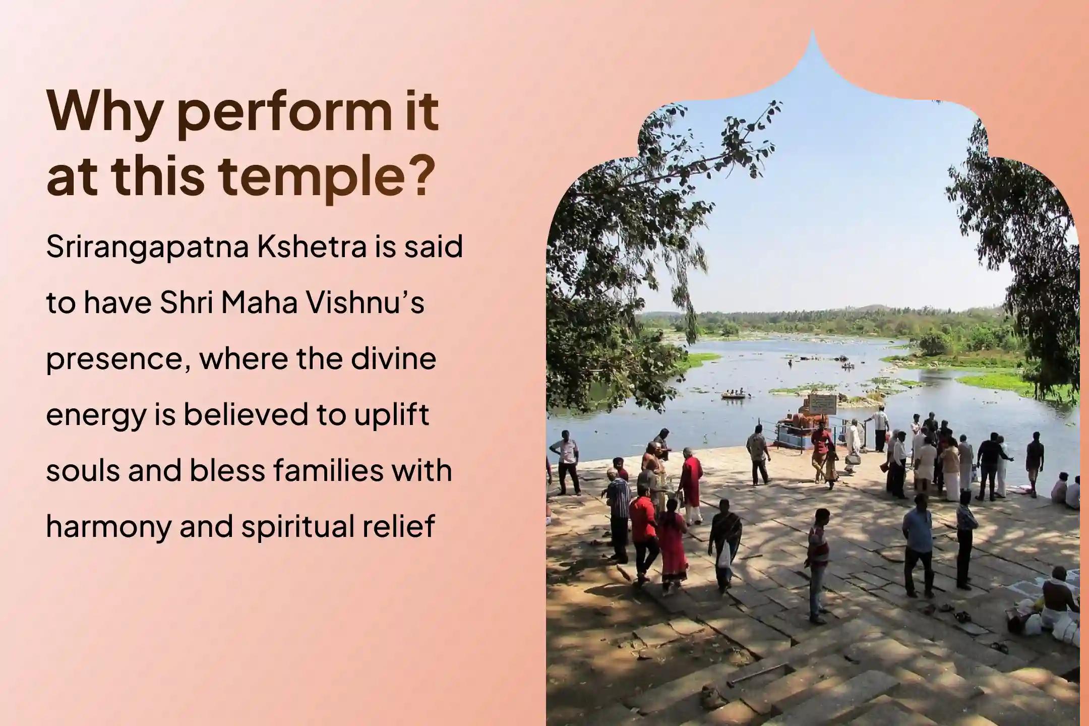 Participate in the Makara Sankranti and Ekadashi Special Pitru til Tarpan at Srirangapatna Kshetra and pray for Vaikunta Prapti of departed souls on this Biggest Ekadashi.