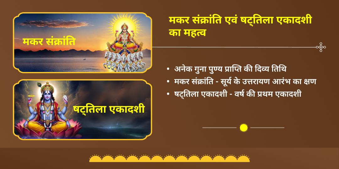 मकर संक्रांति और षट्तिला एकादशी तिल विशेष सेवा 