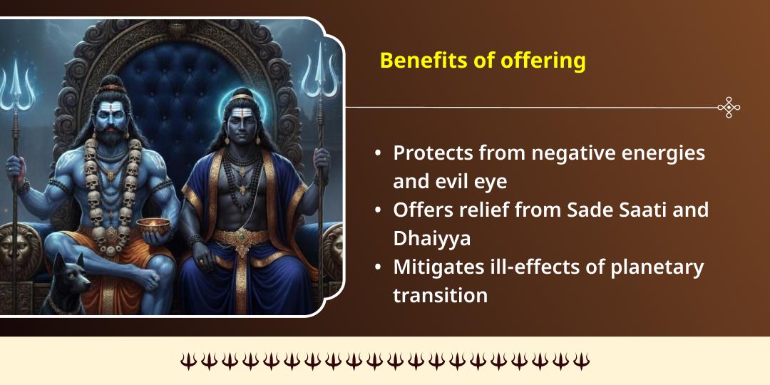 2026 Shani Kalashtami Special Shani & Bhairav 3 Temple Chadhava