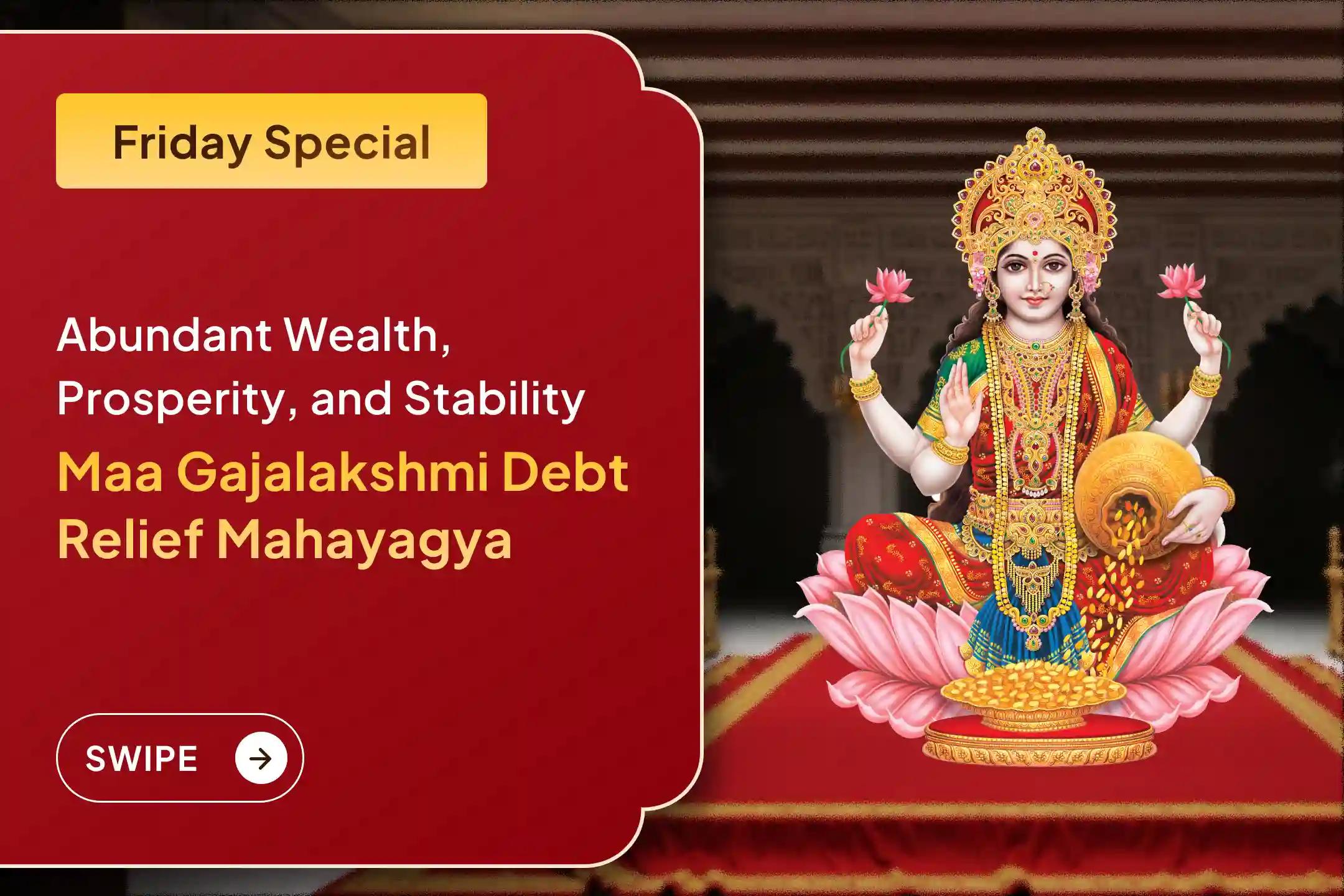 🪔 Have financial worries disturbed your peace of mind? The blessings of Maa Gajalakshmi can help restore balance and confidence.