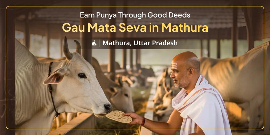 Gau Mata Seva in Mathura