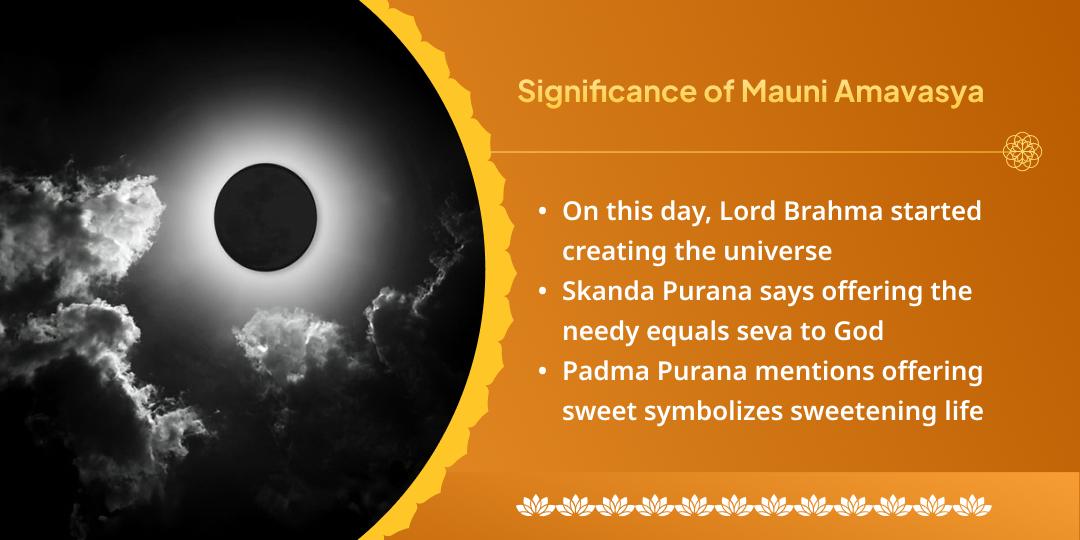 Mauni Amavasya Seva in Kashi