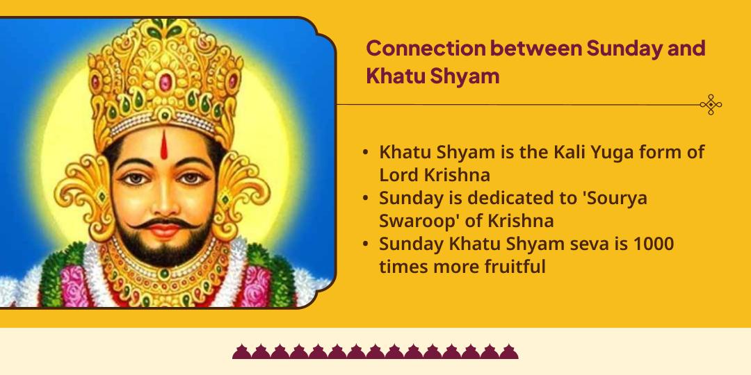 Sunday Shri Khatu Shyam Nishan - Morpankh Chadhava and Home Delivery