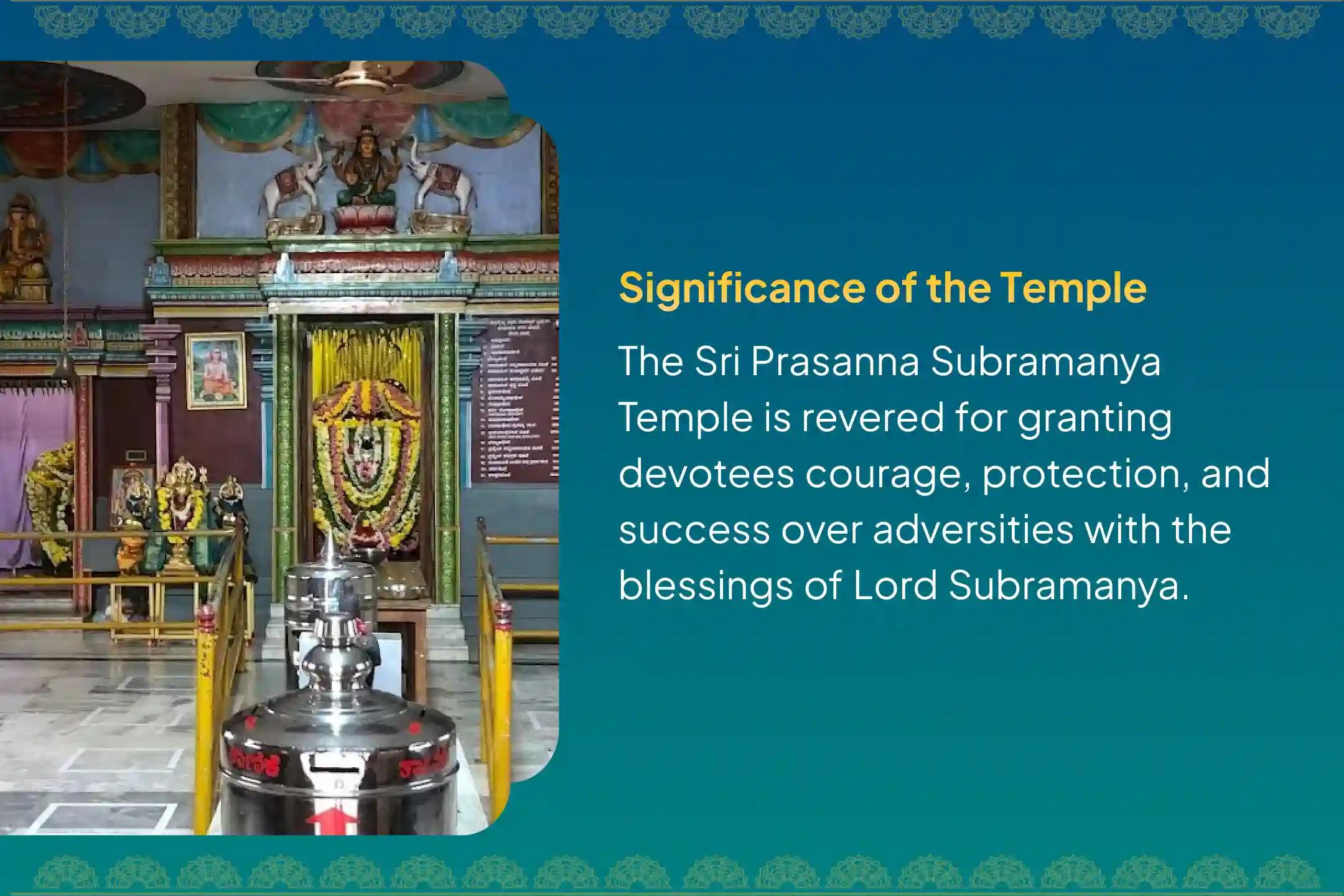 Participate in the Skanda Shashti Prasanna Subramanya Special Subrahmanya Abhishekam and Ashtottara Archana for Victory over Enemies.
