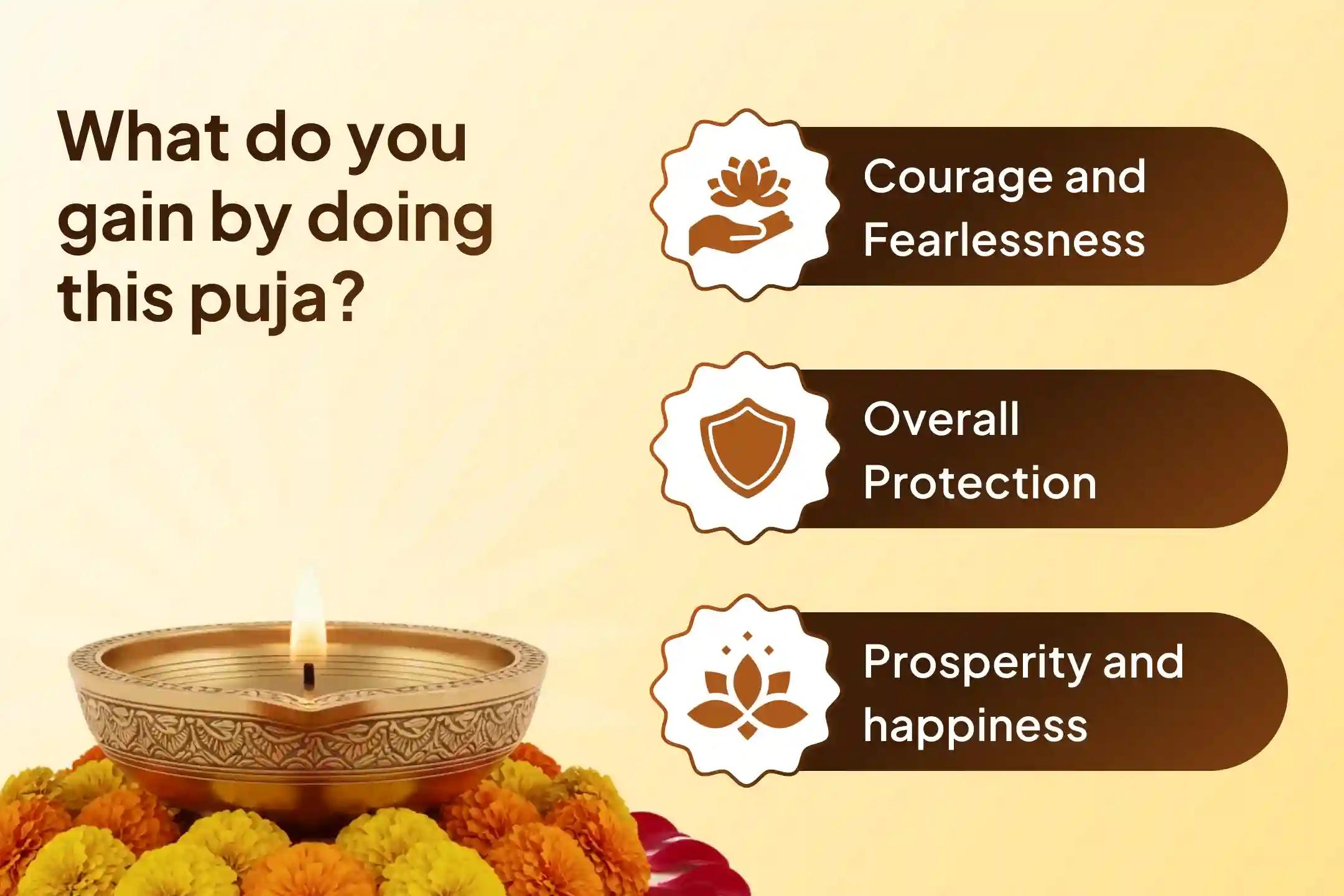 🔱 Invoke the Pancha-Mukhi Durga 5-Tattva Maha Havan this Gupt Navratri Panchami for divine protection, courage, and fearlessness. 🔱