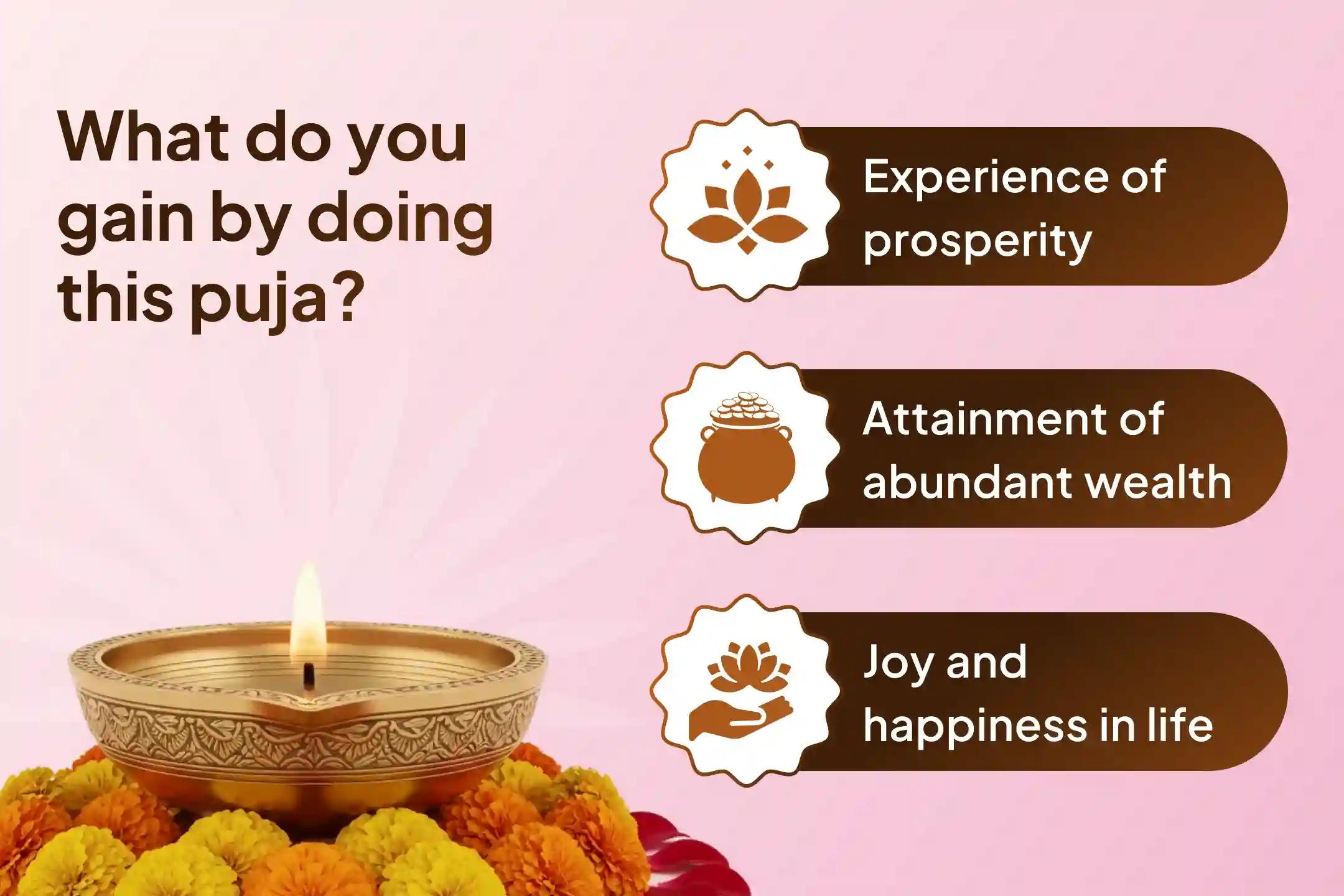 🛕To receive the blessings of abundant wealth and joy in life, get wealth and prosperity puja performed on this gupt navratri panchami at the Shaktipeeth Maa Mahalakshmi Ambabai Temple 