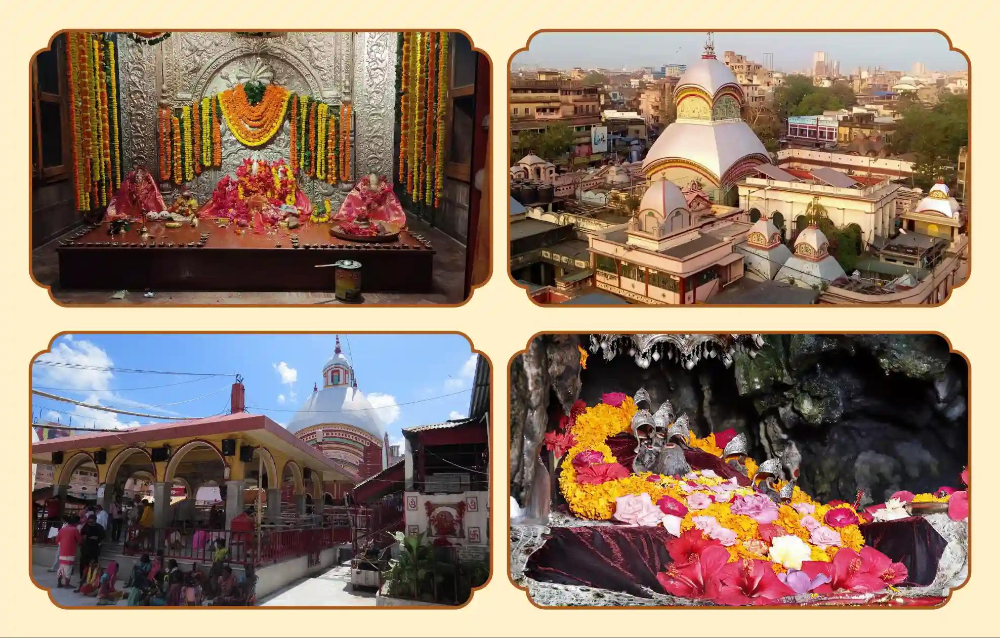  Maa Tarapith Shaktipeeth, Kalighat Shaktipeeth, Lalita Mata Shaktipeeth,West Bengal, Uttar Pradesh