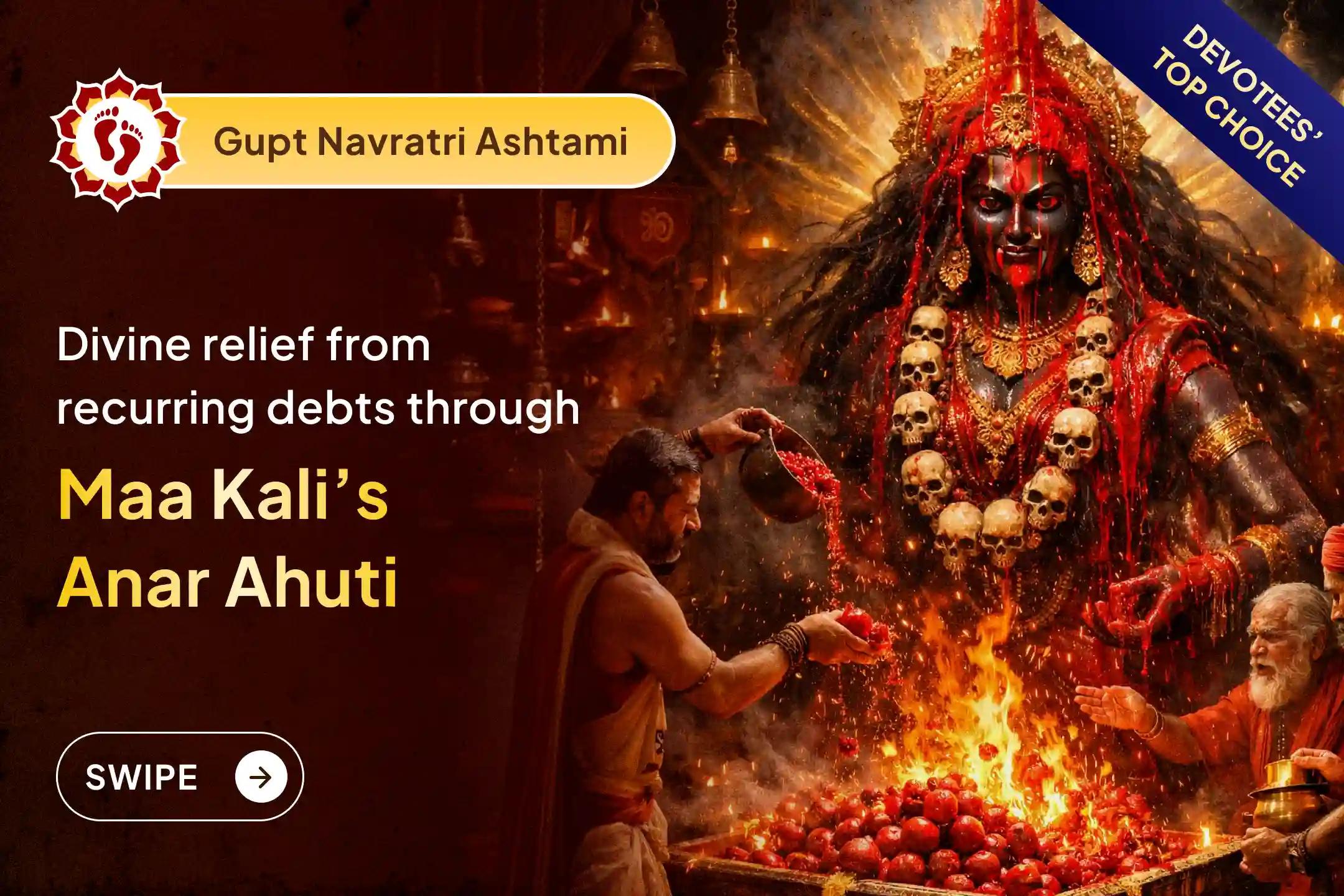 🪷 Are your income and finances stuck, and debts increasing? Start the New Year with the Raktbeej Dosha Relief Puja to open doors to prosperity!