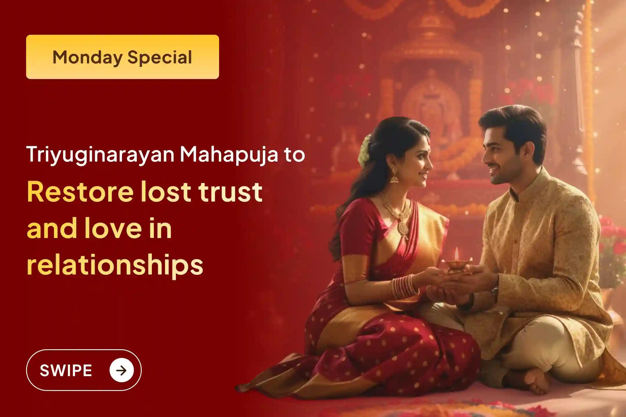  🔱 By participating in the sacred puja at Triyuginarayan Temple, receive guidance toward love and harmony. The divine marriage of Mahadev and Maa Gauri was solemnized here 🔱