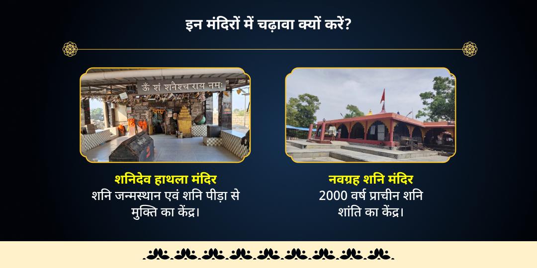 2026 प्रथम शनि त्रयोदशी साढ़े-साती एवं ढैय्या महासेवा 