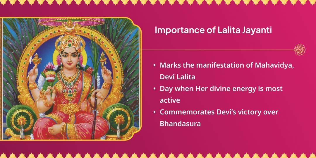 Lalita Jayanti Special Maa Lalita Chadhava & Aradhana
