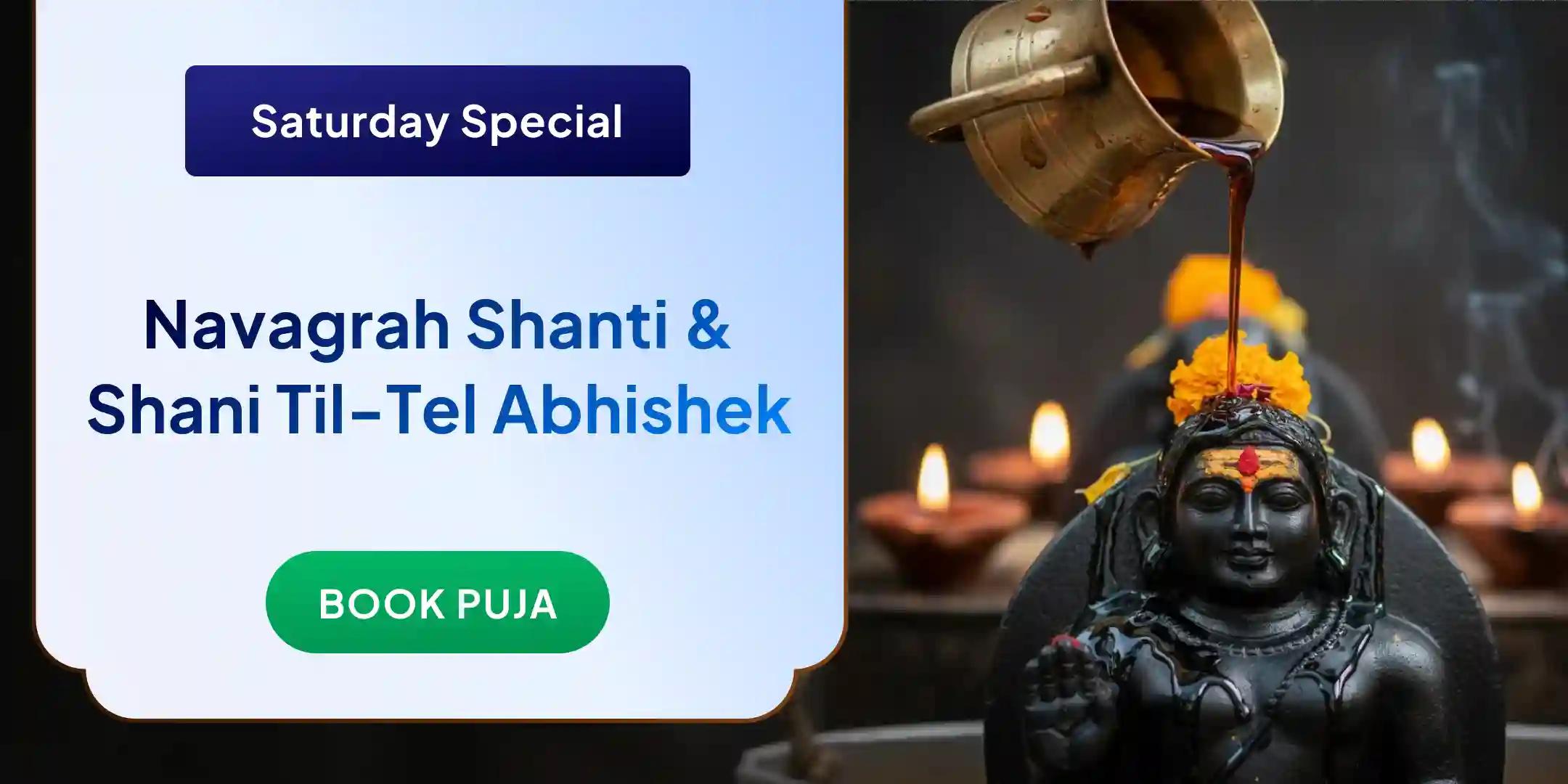 Navgraha Shanti Puja, Shani Til Tel Abhishek and Paap Graha Shanti Yagya