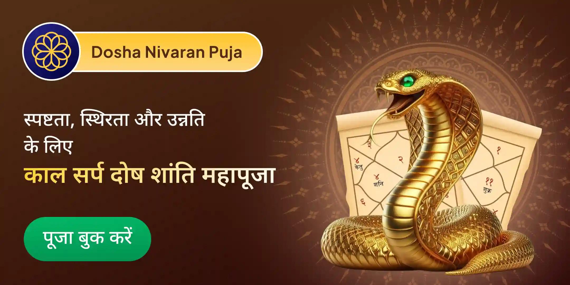 काल सर्प दोष शांति पूजा