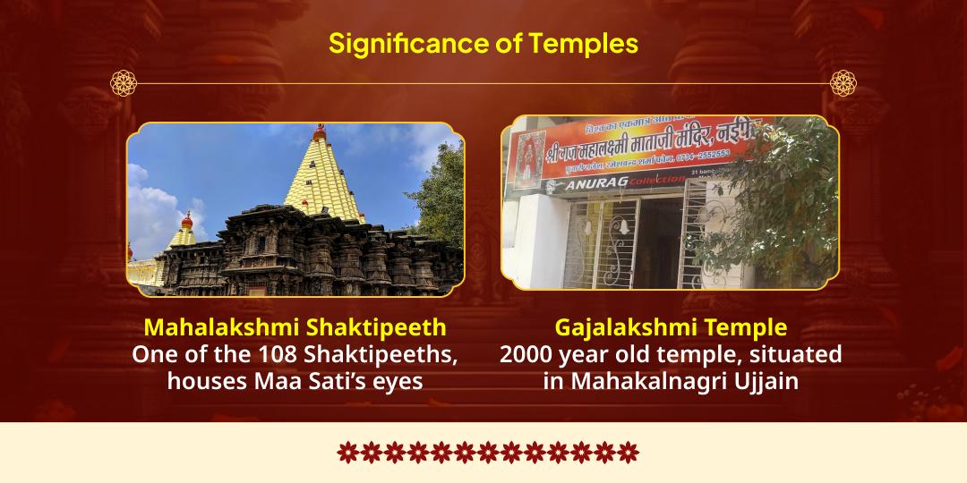 Shukra Gochar Raj Yog Prapti Mahalakshmi Chadhava & Gajalakshmi Aradhana