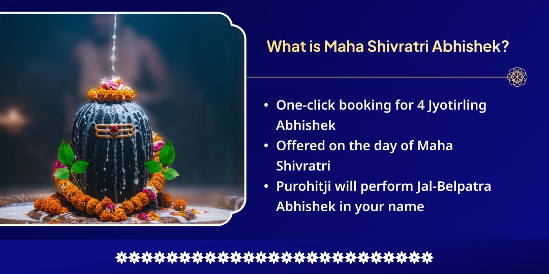 Maha Shivratri 4 Jyotirling Jal-Belpatra Abhishek