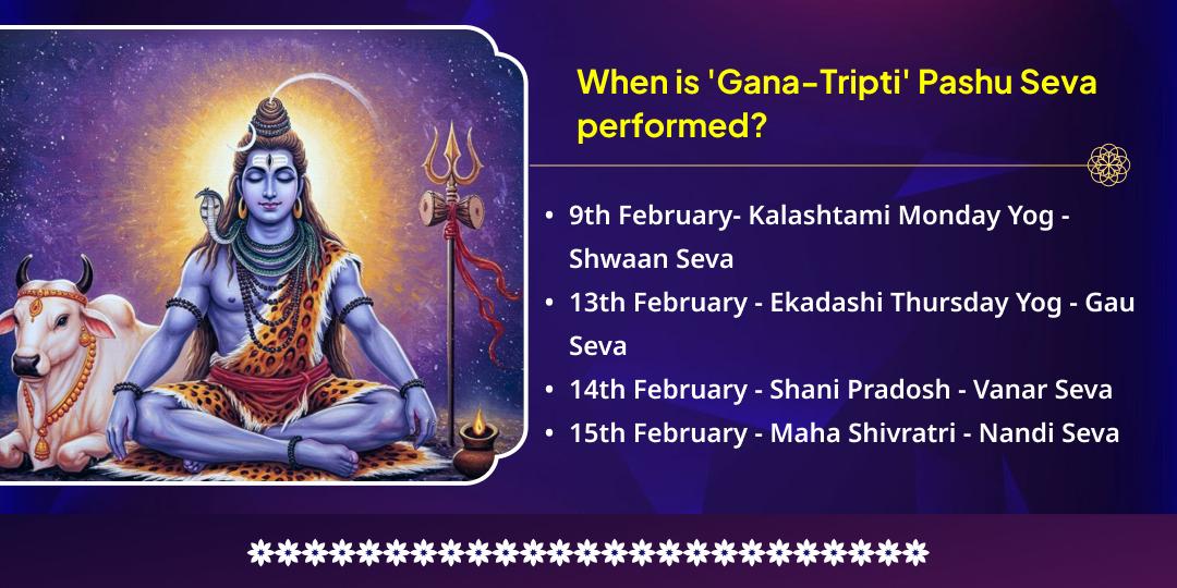 Maha Shivratri Pashupatinath 'Gana-Tripti' Pashu Seva