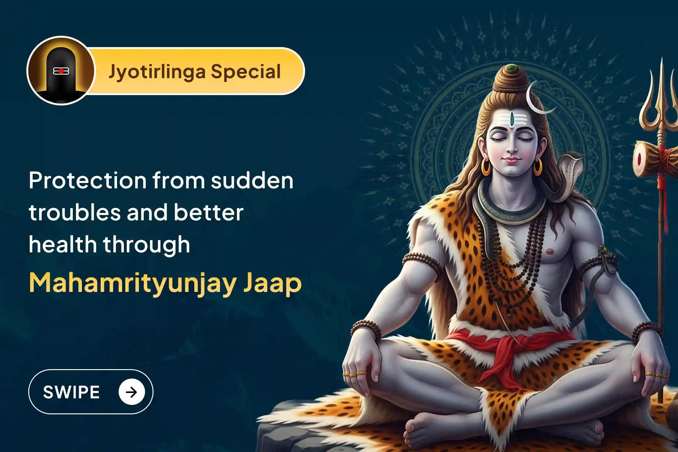 Are you troubled by recurring health issues or low energy? Experience the power of Mahamrityunjay Mantra Jaap at Omkareshwar Jyotirlinga and find the right path to relief.