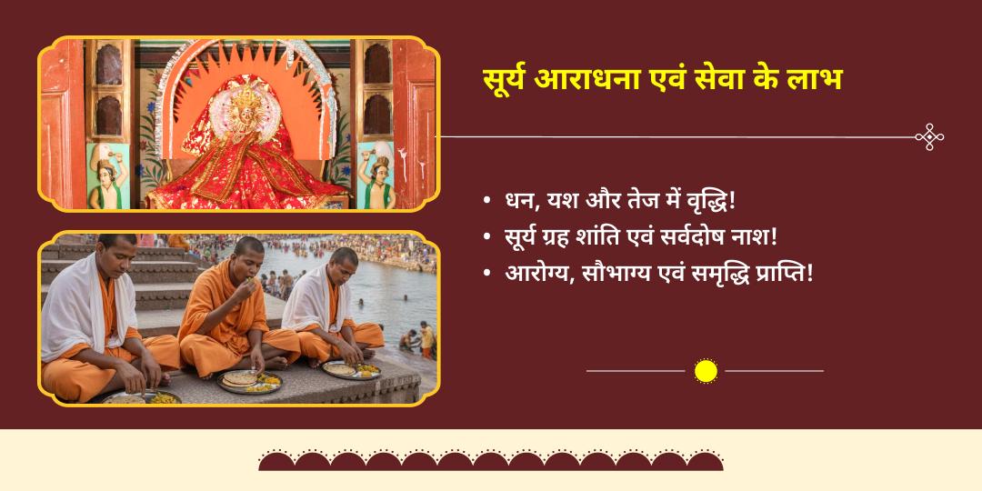 कुंभ संक्रांति विशेष सूर्य देव आराधना एवं ब्राह्मण सेवा 