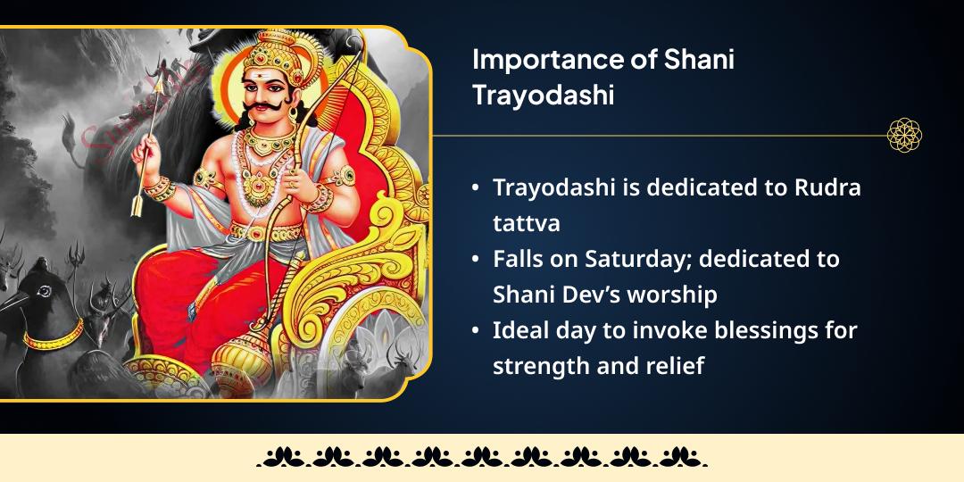 Shani Trayodashi Saade Saati and Dhaiyya Nivaran Shani Dev Mahaseva