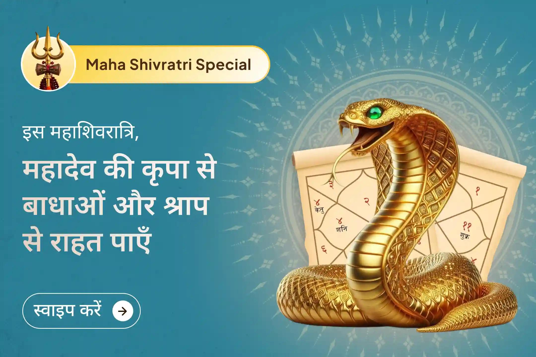 ✨ महाशिवरात्रि पर त्र्यंबकेश्वर ज्योतिर्लिंग की ऊर्जा के साथ काल सर्प शांति पूजा से पाएं पैतृक श्रापों और बाधाओं से मुक्ति का दिव्य आशीर्वाद 