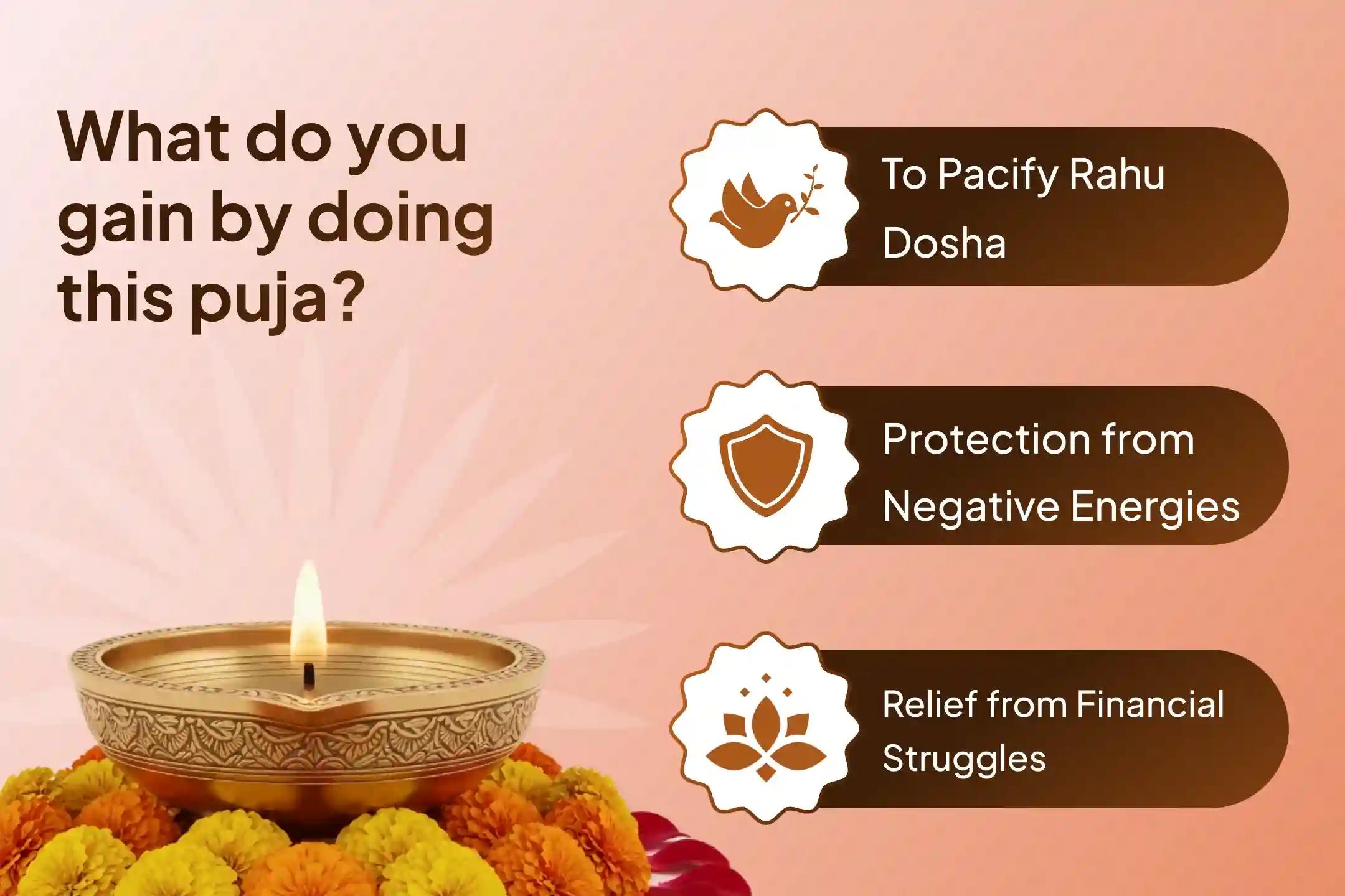 Participate in this Rahu Shanti Jaap and Homam performed during Rahu Transiting his own Nakshatra - Shatabhisha, happening Once-in-18-Years, for the blessings of Mental Stability and Success.