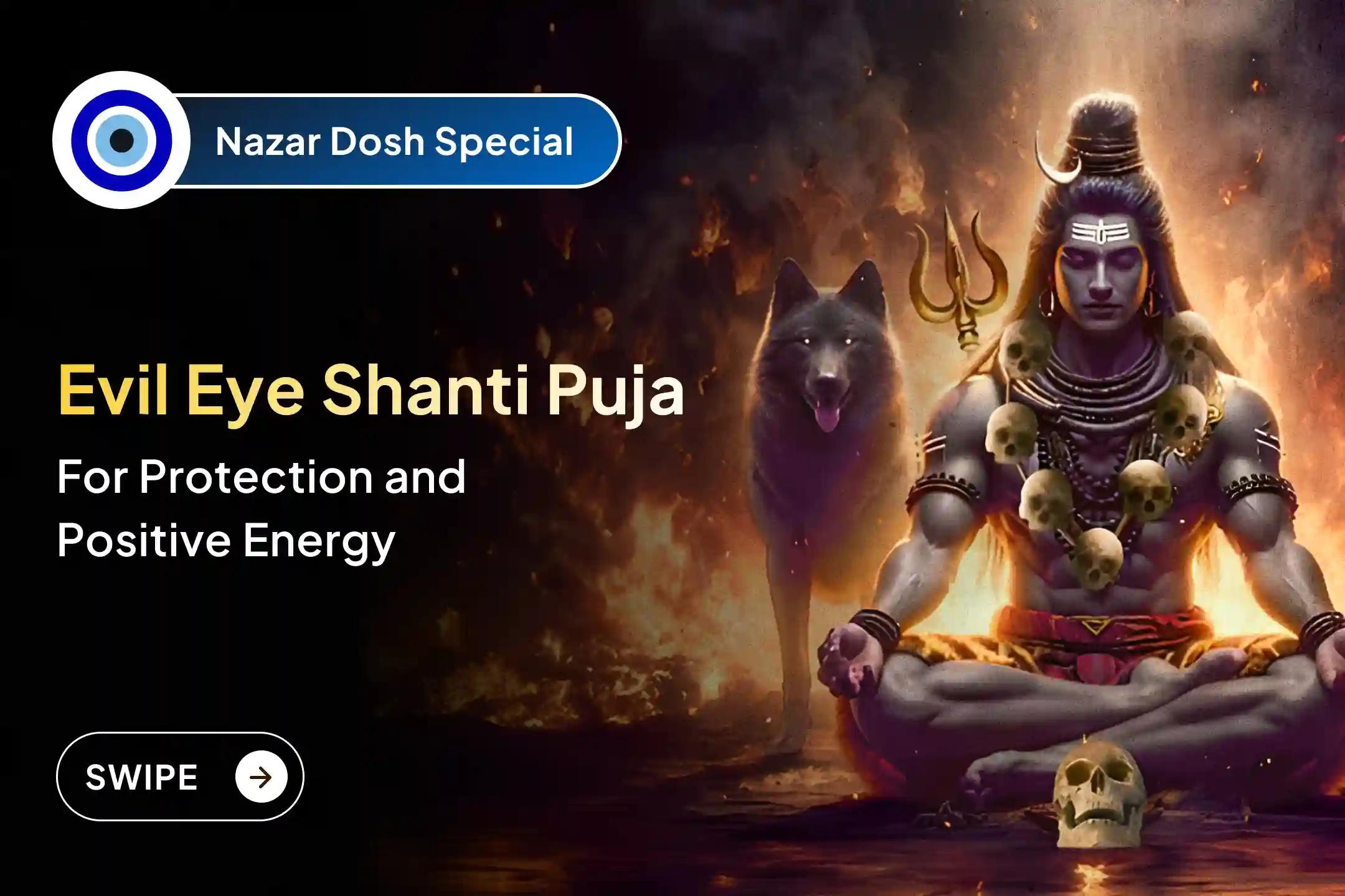🙏 Even after putting in your best efforts, are things still not falling into place? It may be the influence of the evil eye. By taking refuge in Shri Bhairav Dev, awaken a sense of relief from negativity.
