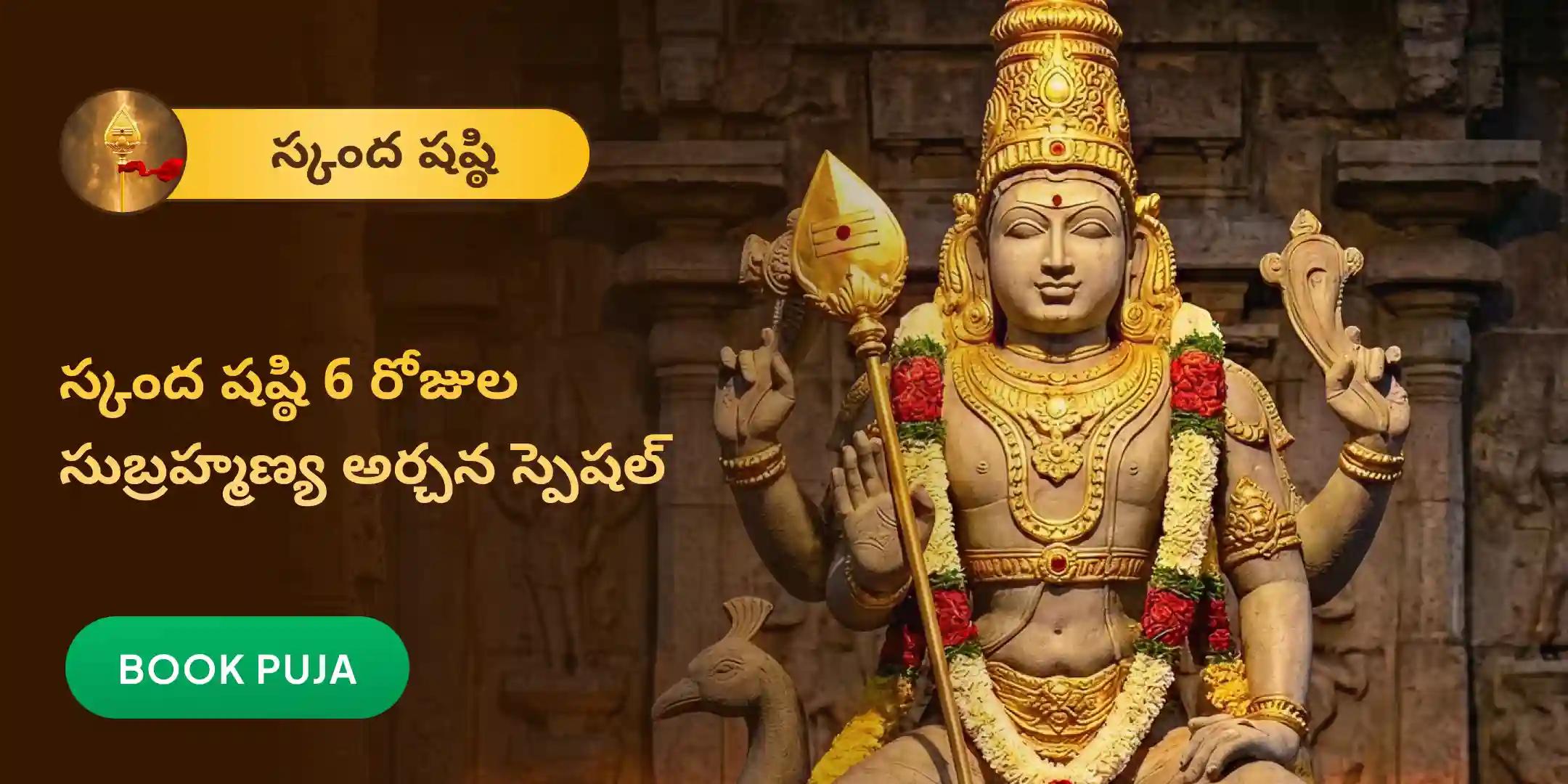 6 రోజుల వేల్ అర్చన, భస్మ అర్చన, మరియు శత్రు సంహార త్రిశతి హోమం