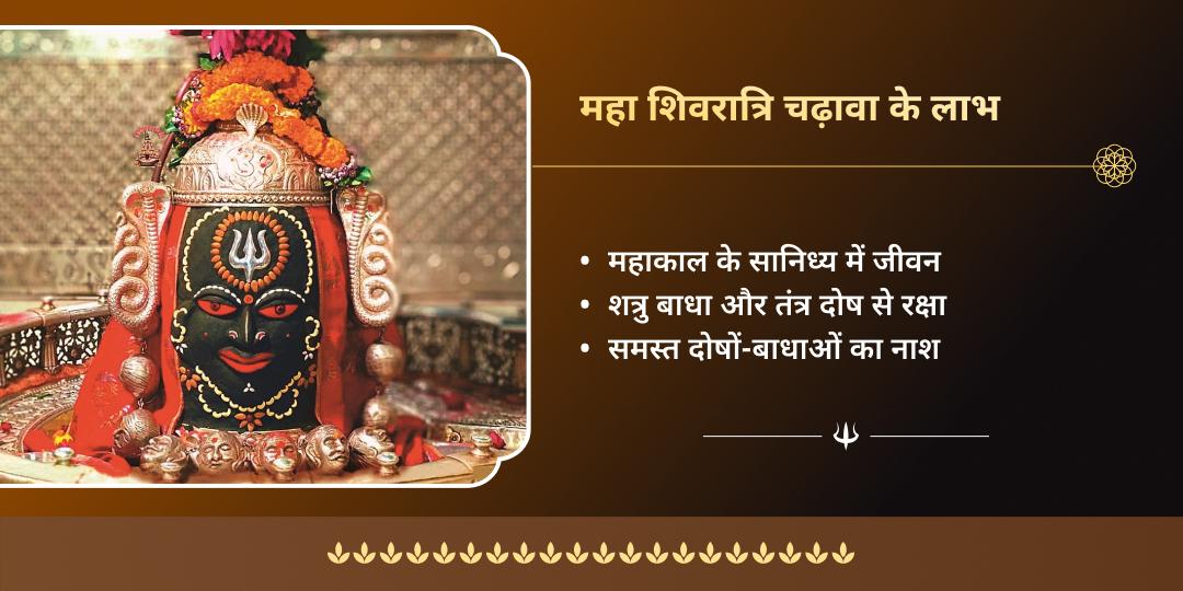 महा शिवरात्रि महाकालेश्वर ज्योतिर्लिंग महाचढ़ावा